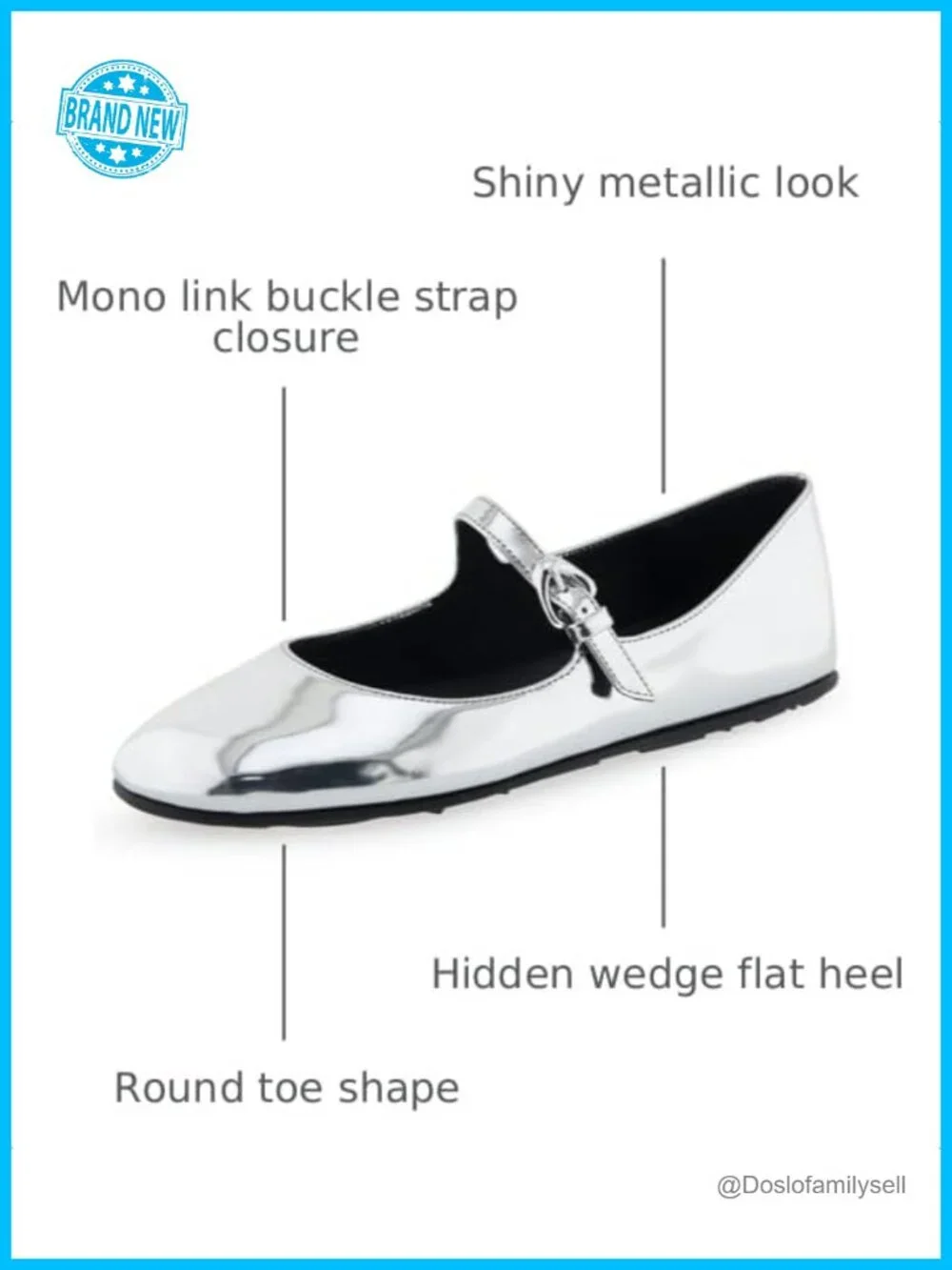 Aerosoles Perry Women's Mary Jane Flats Faux Leather Casual Round Toe